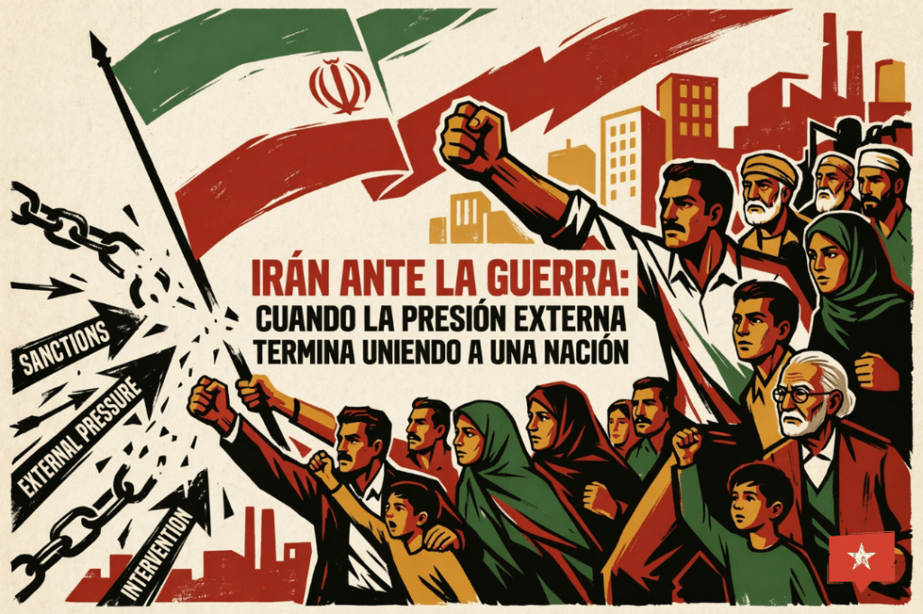 Irán ante la guerra: cuando la presión externa termina uniendo a una&nbsp;nación